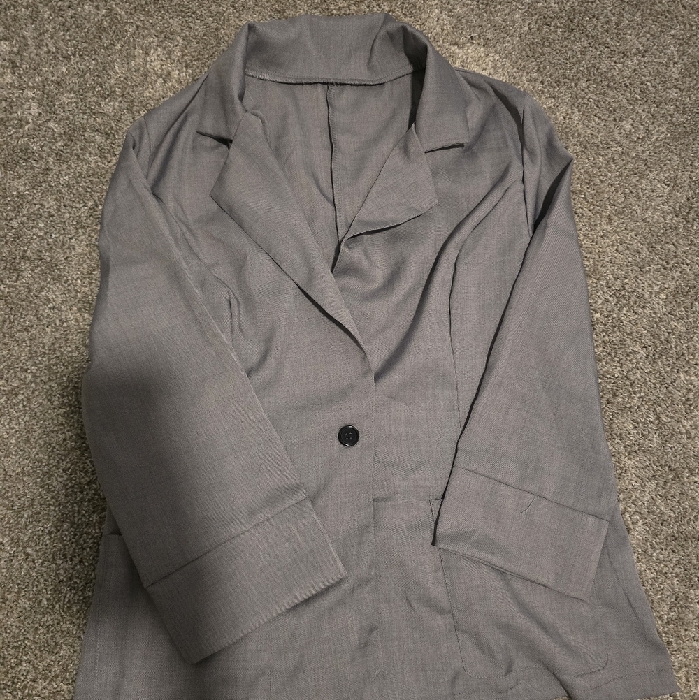 SHEIN Gray Blazer